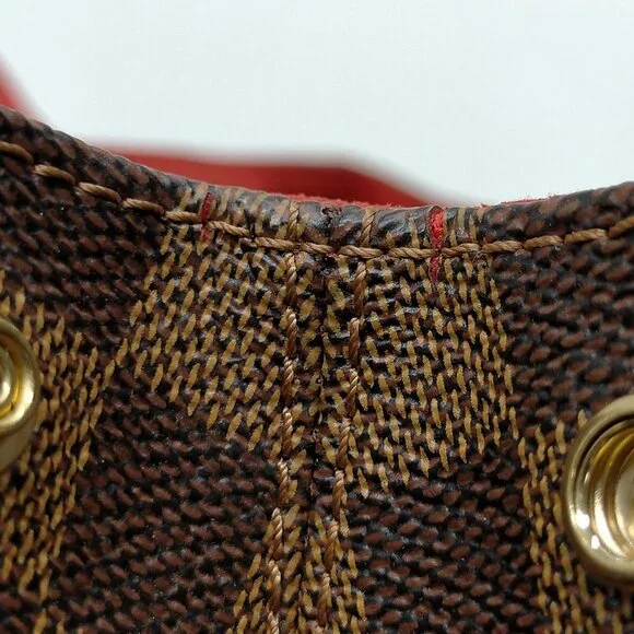 Authentic Louis Vuitton Bergamo MM Damier Ebene Crossbody Bag | Luxury Designer - Picture 16 of 16